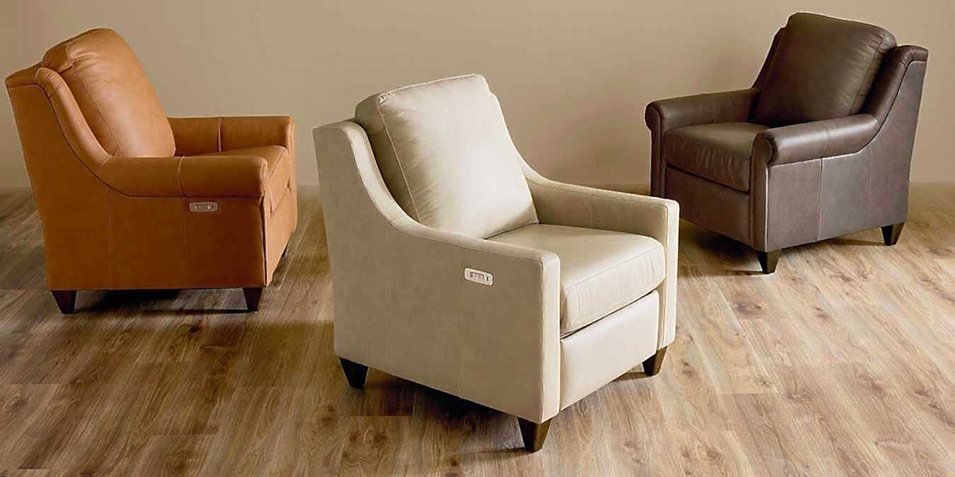 Reclining accent chairs