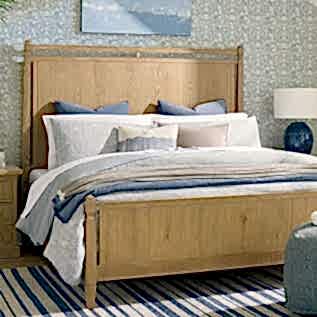 Wood Panel Bed