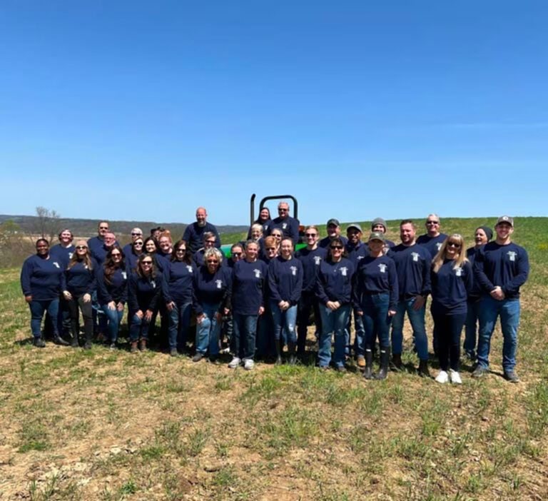 Bassett team of tree planters